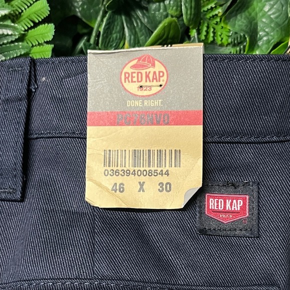 Red Kap Navy Blue Cargo Work Pants‎ Mens 46x30 Cotton Blend Durable 3162 - Picture 5 of 9